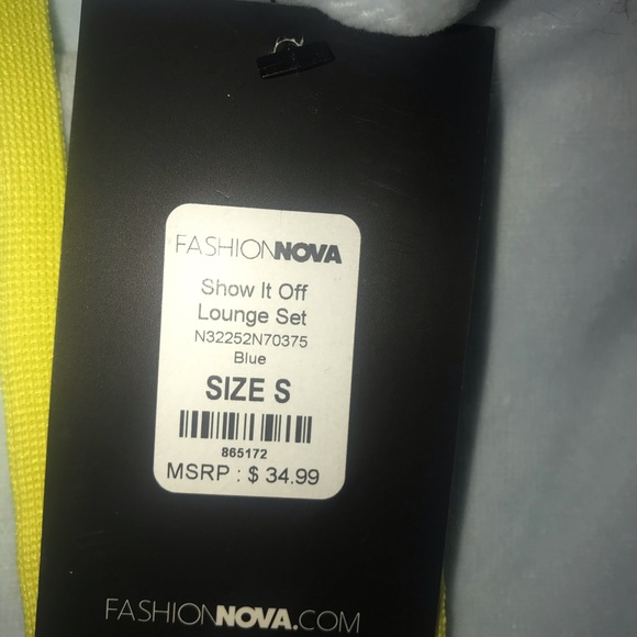 Crop hoodie with matching shorts - Picture 2 of 5